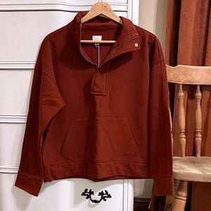 NWT a new day Rust Sweatshirt